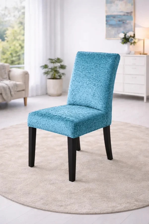 Set Huse Scaune 6 Piese – Catifea Elastica ATS21 - imagine 2