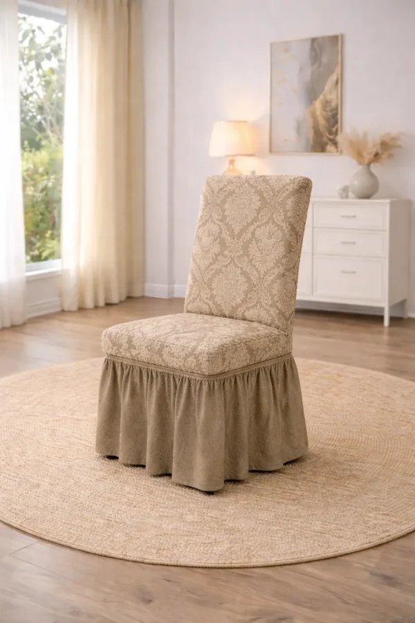 Set Huse Scaune 6 Piese – Cu Broderie ATS38 - imagine 2