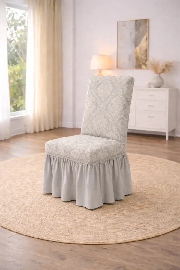 Set Huse Scaune 6 Piese – Cu Broderie ATS40 - imagine 2