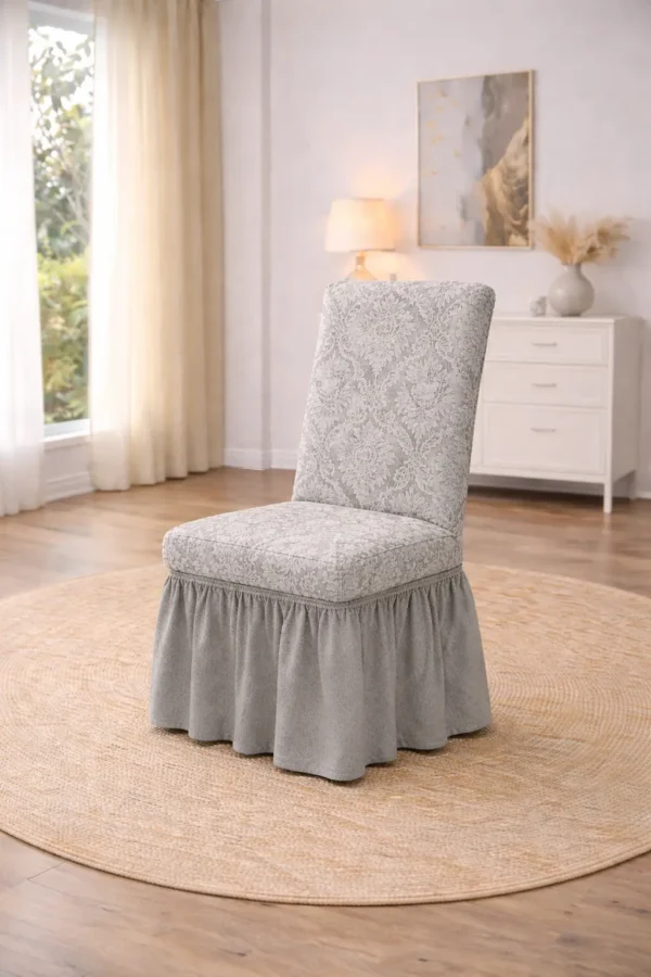 Set Huse Scaune 6 Piese – Cu Broderie ATS42 - imagine 2