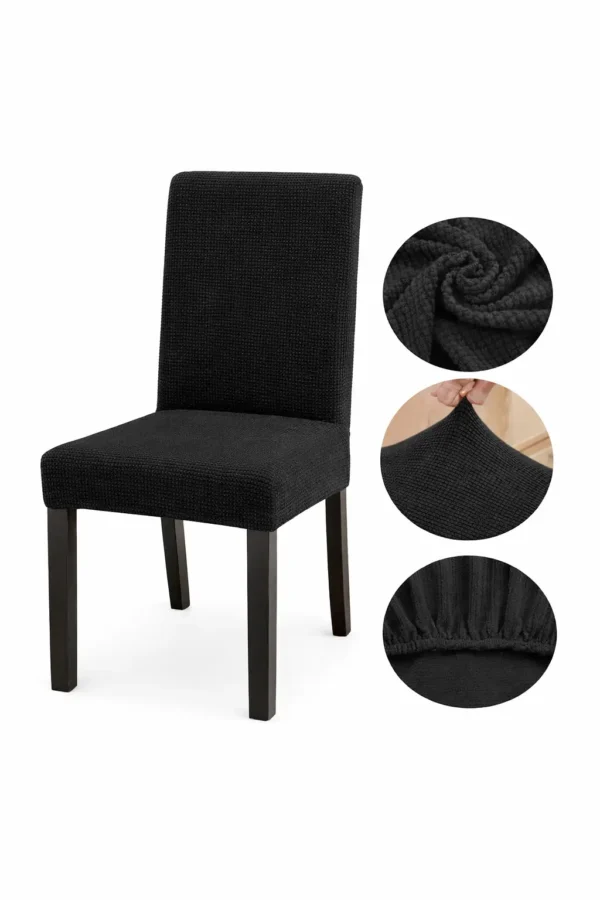 Set Huse Scaune 6 Piese – Bumbac Elastic ATS7 - imagine 2