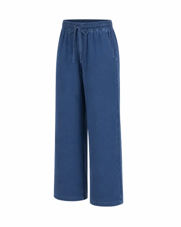 Pantaloni de damă denim PTD02 - imagine 2