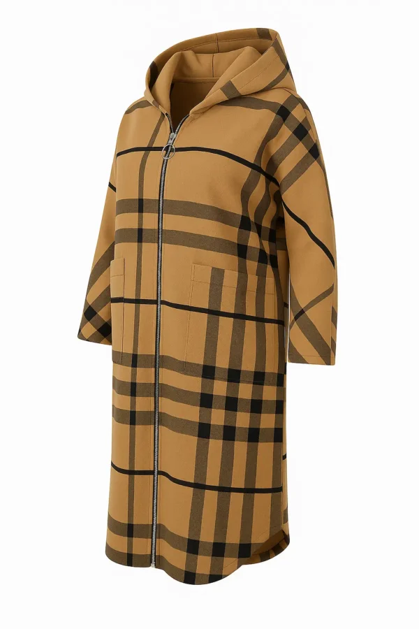 Cardigan damă din stofă C01 - imagine 2