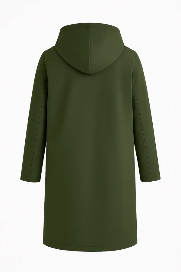 Cardigan din stofa model tip jacheta C100 - imagine 3