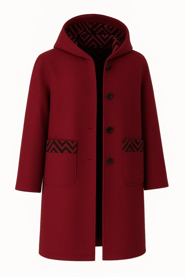 Cardigan din stofa model tip jacheta C101
