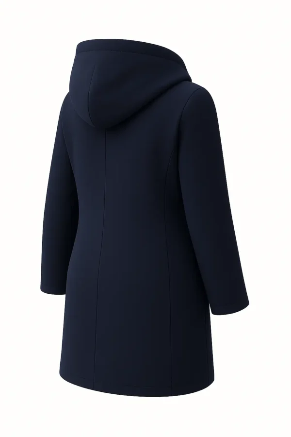 Cardigan din stofa model tip jacheta C102 - imagine 3