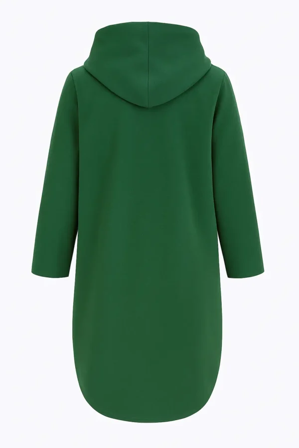Cardigan din stofa model tip jacheta C52 - imagine 3