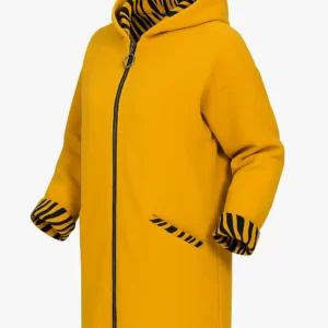 Cardigan din stofa model tip jacheta C84