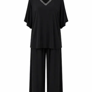 Compleu elegant lejer cu pantaloni Andra CA05