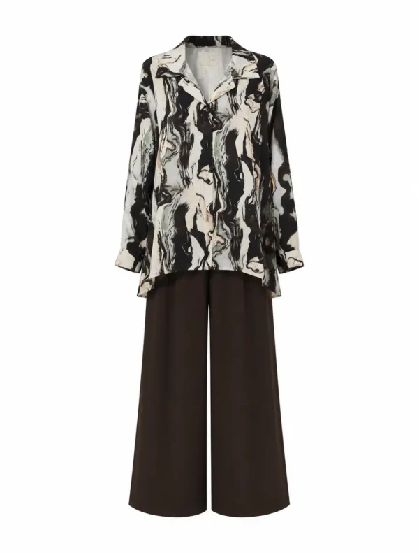 Compleu satinat elegant DENISA CAD03