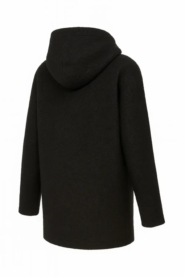 REDUCERE Cardigan damă cu glugă din material buclat Cod Produs CH02 - imagine 3