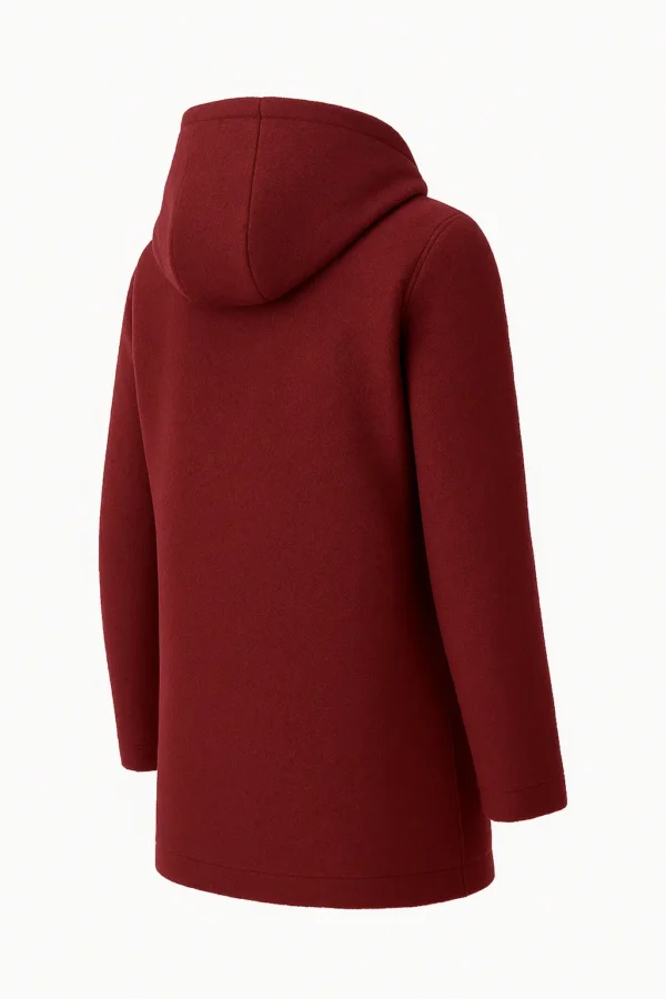REDUCERE Cardigan damă cu glugă din material buclat Cod Produs CH04 - imagine 3