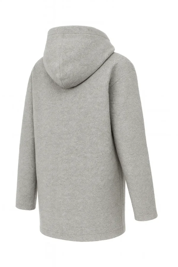 REDUCERE Cardigan damă cu glugă din material buclat Cod Produs CH09 - imagine 3