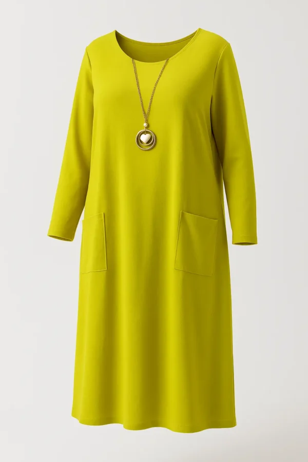 Rochie lejeră cu buzunare  R194