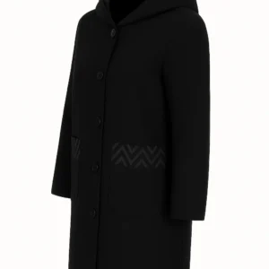 Cardigan din stofa model tip jacheta C103