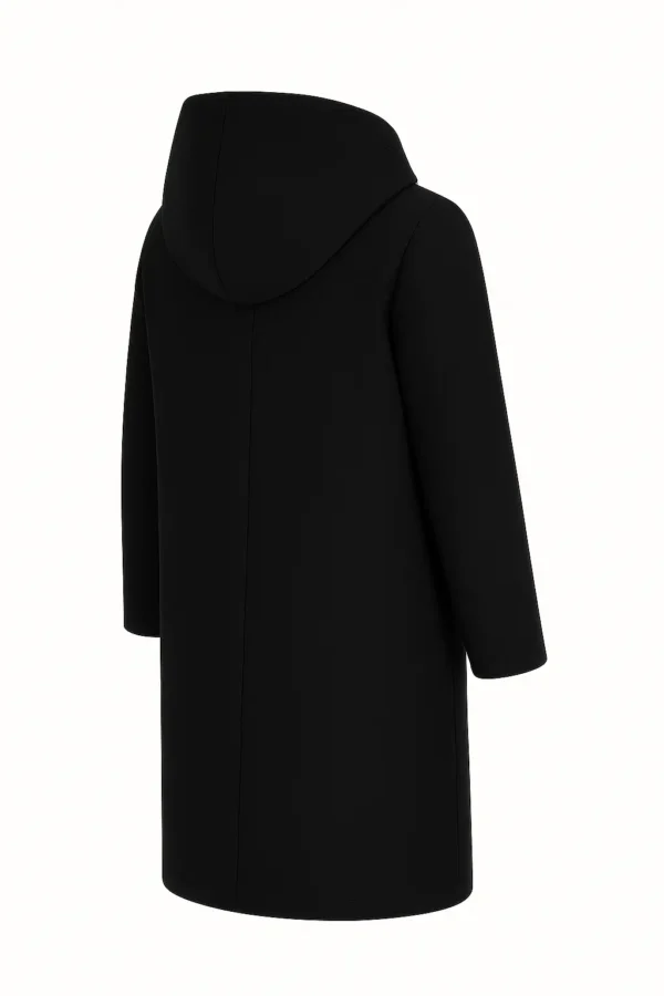Cardigan din stofa model tip jacheta C103 - imagine 3