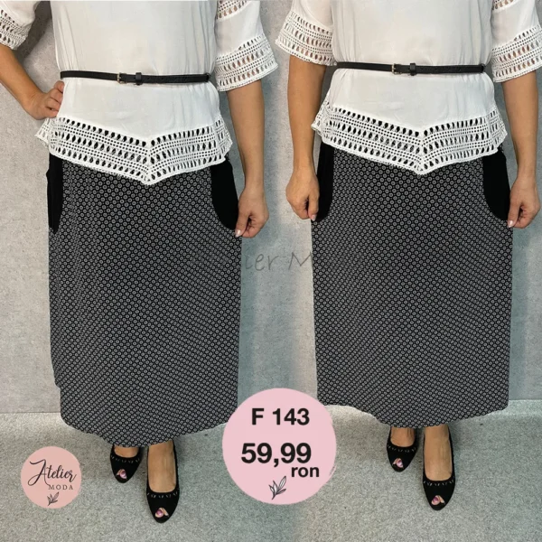 Fusta pentru dama elegant stil clos cod F143 (Copy)