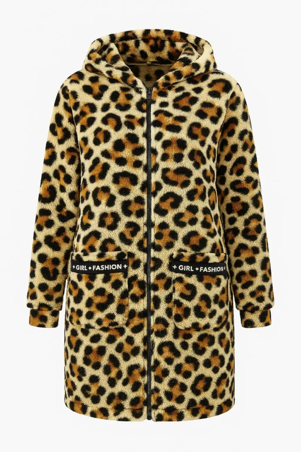 Hanorac damă Cocolino Animal Print H01 - imagine 2