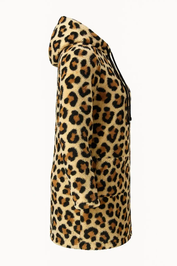 Hanorac damă Cocolino Animal Print H01 - imagine 4