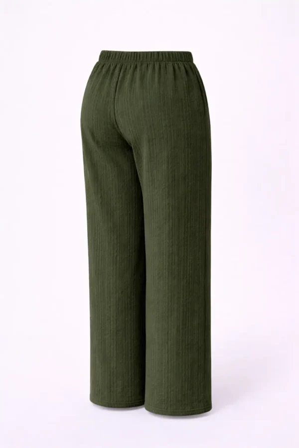 Pantaloni mărimi mari de damă cu buzunare PT11 - imagine 2