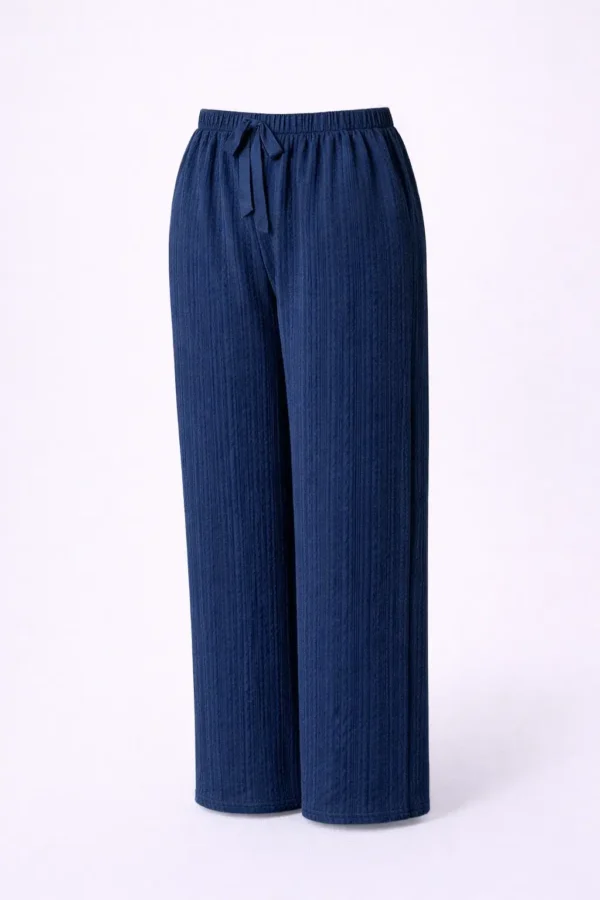Pantaloni mărimi mari de damă cu buzunare PT13 - imagine 2