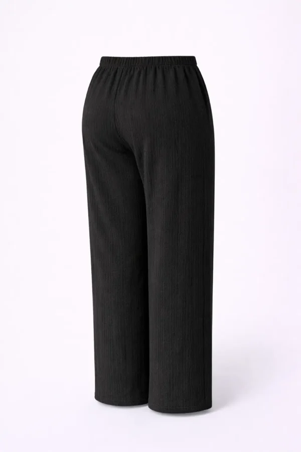 Pantaloni mărimi mari de damă cu buzunare PT15 - imagine 3