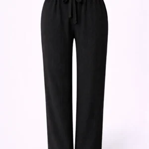 Pantaloni mărimi mari de damă cu buzunare PT15