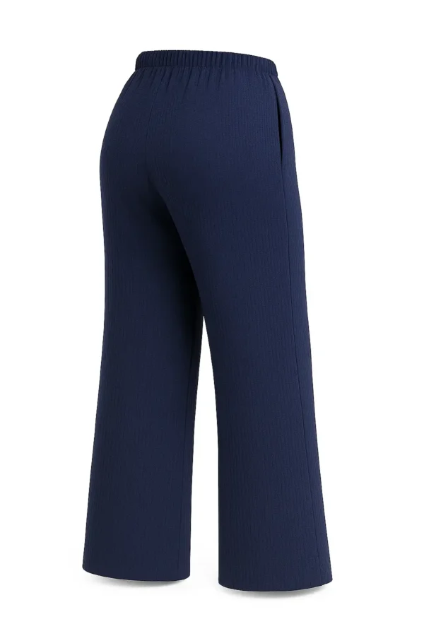 Pantaloni lejeri cu dungi fine model PD02 - imagine 2