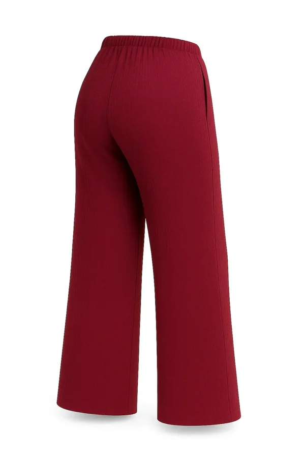 Pantaloni lejeri cu dungi fine model PD03 - imagine 2
