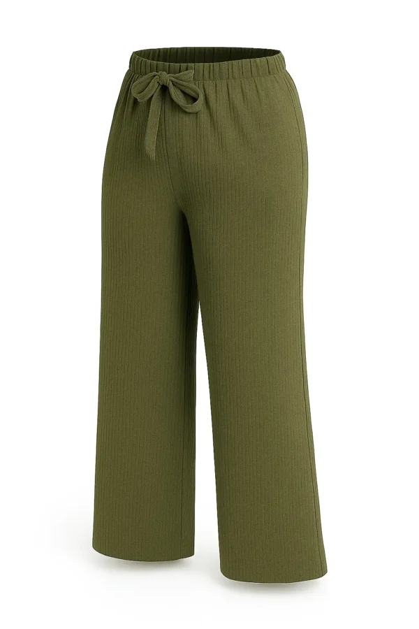 Pantaloni lejeri cu dungi fine model PD04