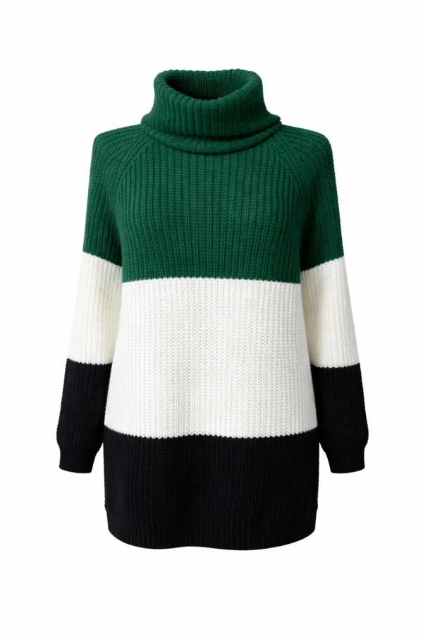 Pulovar Tricotat cu Broderie PTB01