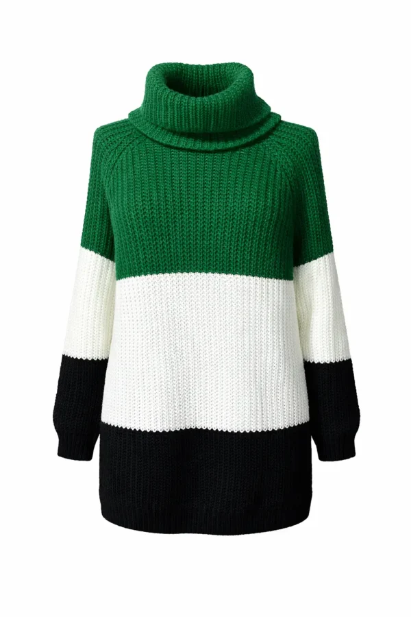 Pulovar Tricotat cu Broderie PTB04