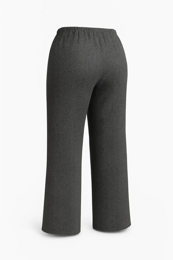 Pantaloni mărimi mari de damă cu buzunare PT06