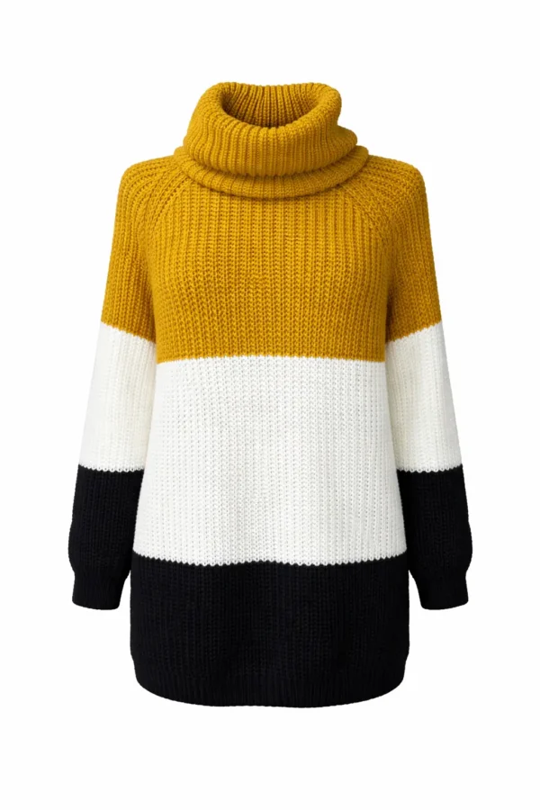 Pulovar Tricotat cu Broderie PTB07