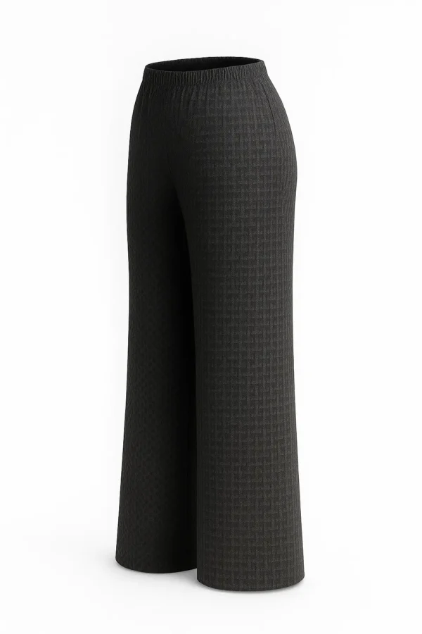 Pantaloni mărimi mari de damă cu buzunare PT07 - imagine 3
