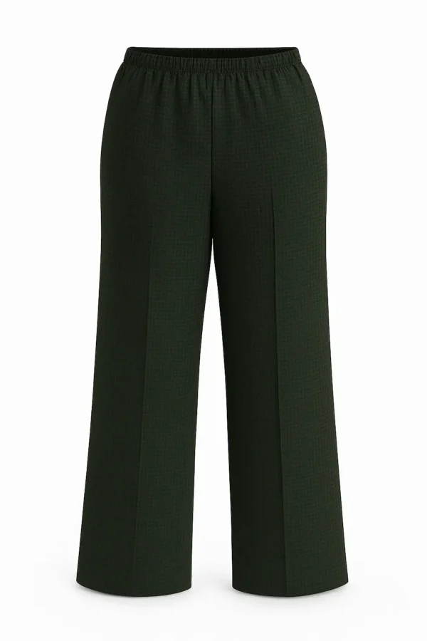 Pantaloni mărimi mari de damă cu buzunare PT08 - imagine 2