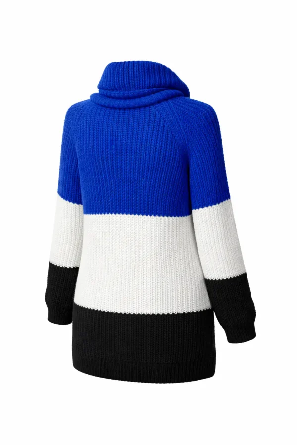 Pulovar Tricotat cu Broderie PTB08 - imagine 3