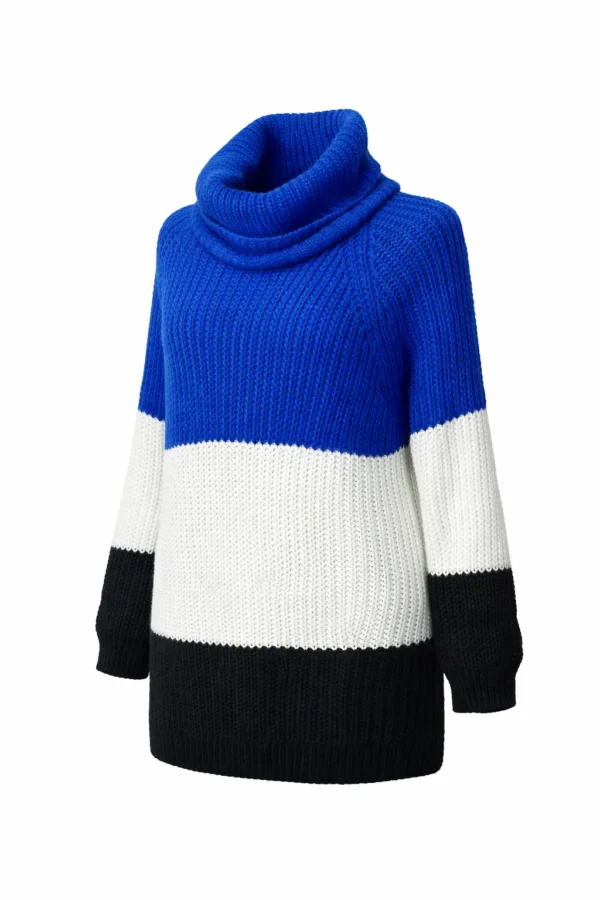 Pulovar Tricotat cu Broderie PTB08 - imagine 2