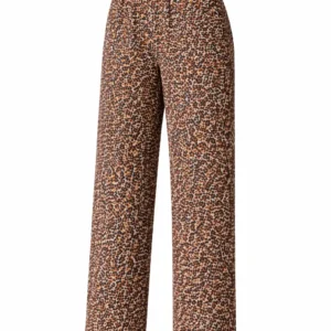 Pantaloni mărimi mari de damă cu buzunare  PT19