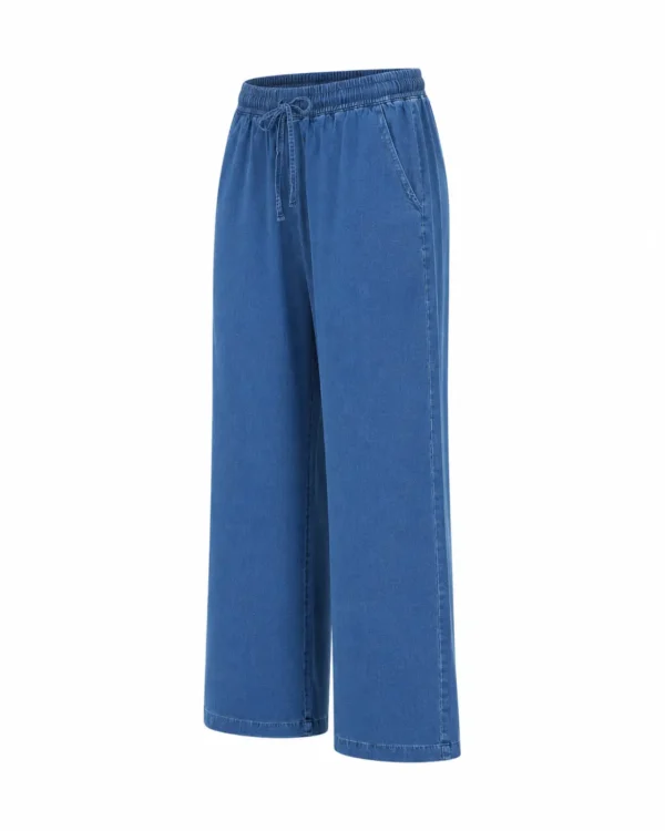 Pantaloni de damă denim PTD01 - imagine 2