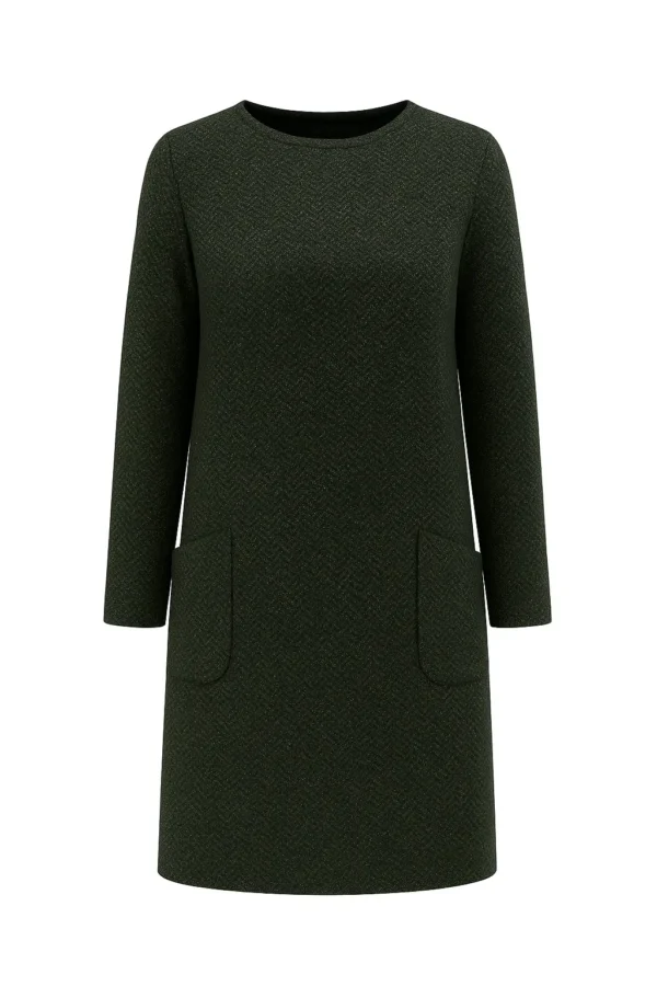 Rochie casual elegantă cu buzunare R179