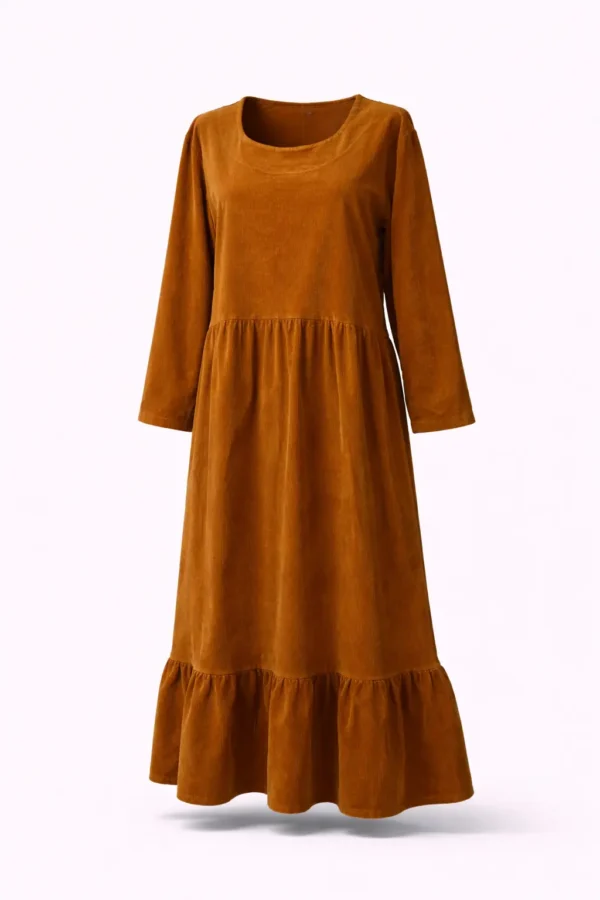 Rochie din raiat cu croială lejeră RR05 - imagine 3