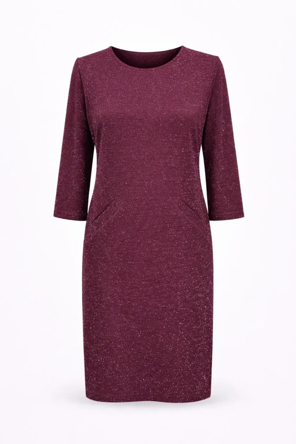 Rochie elegantă cu material confortabil RS03