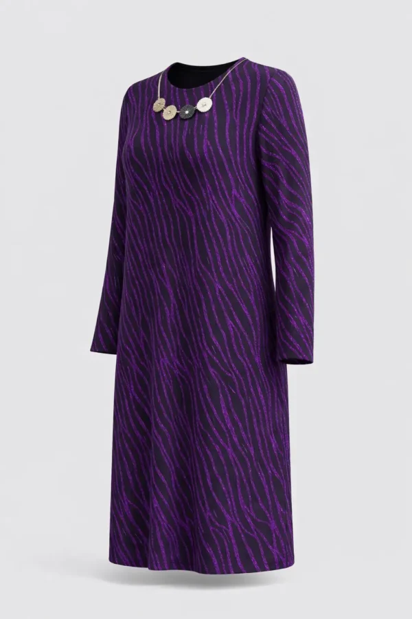 Rochie casual elegantă R193M - imagine 2