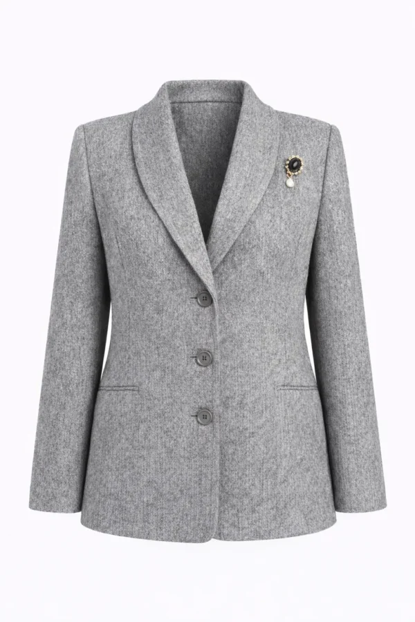 ✨ Sacou elegant din stofă cu lână SD02 ✨