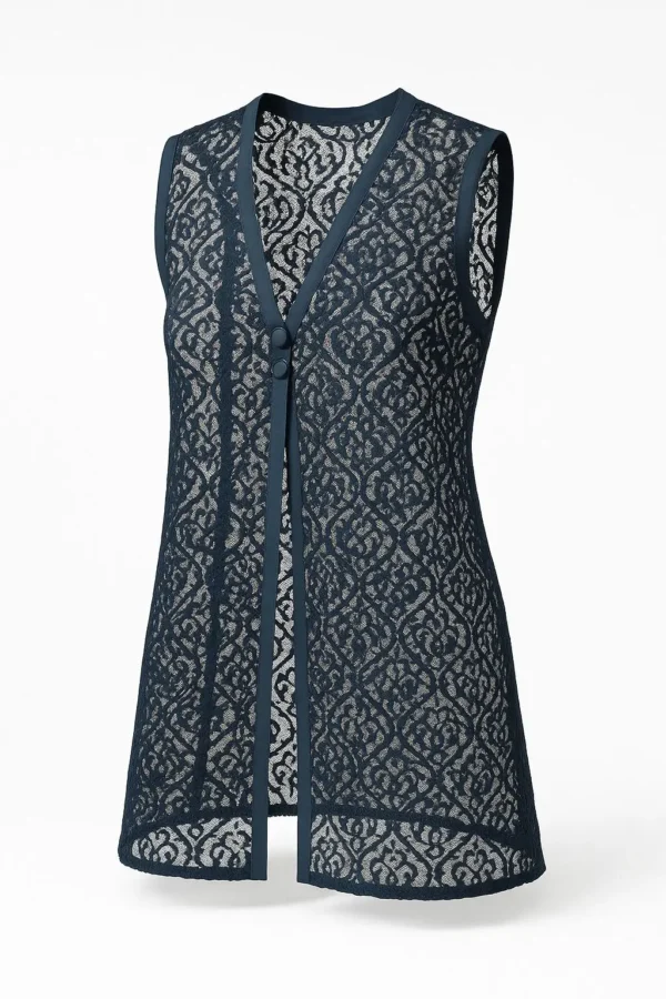 Vestă elegantă din dantelă VD02