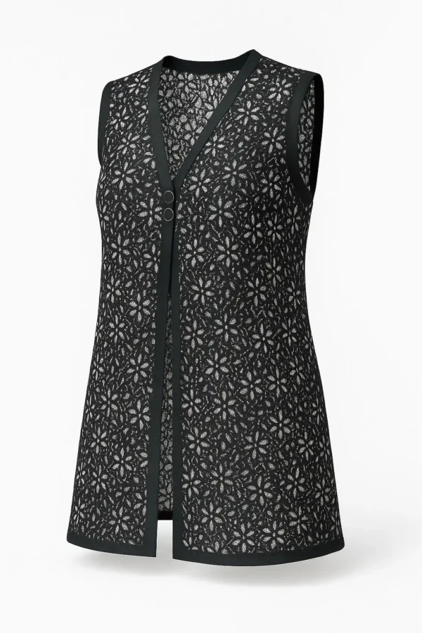 Vestă elegantă din dantelă VD03