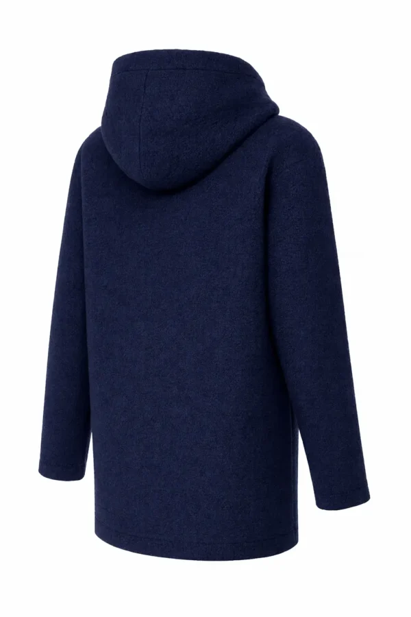 REDUCERE Cardigan damă cu glugă din material buclat Cod Produs CH10B - imagine 3