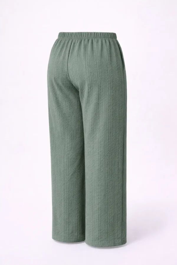Pantaloni mărimi mari de damă cu buzunare PT10 - imagine 3