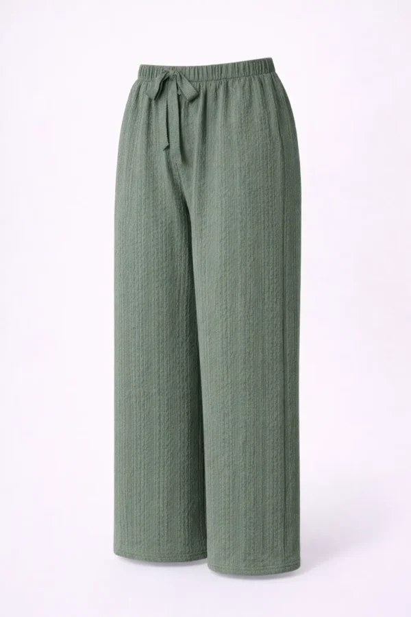 Pantaloni mărimi mari de damă cu buzunare PT10 - imagine 2